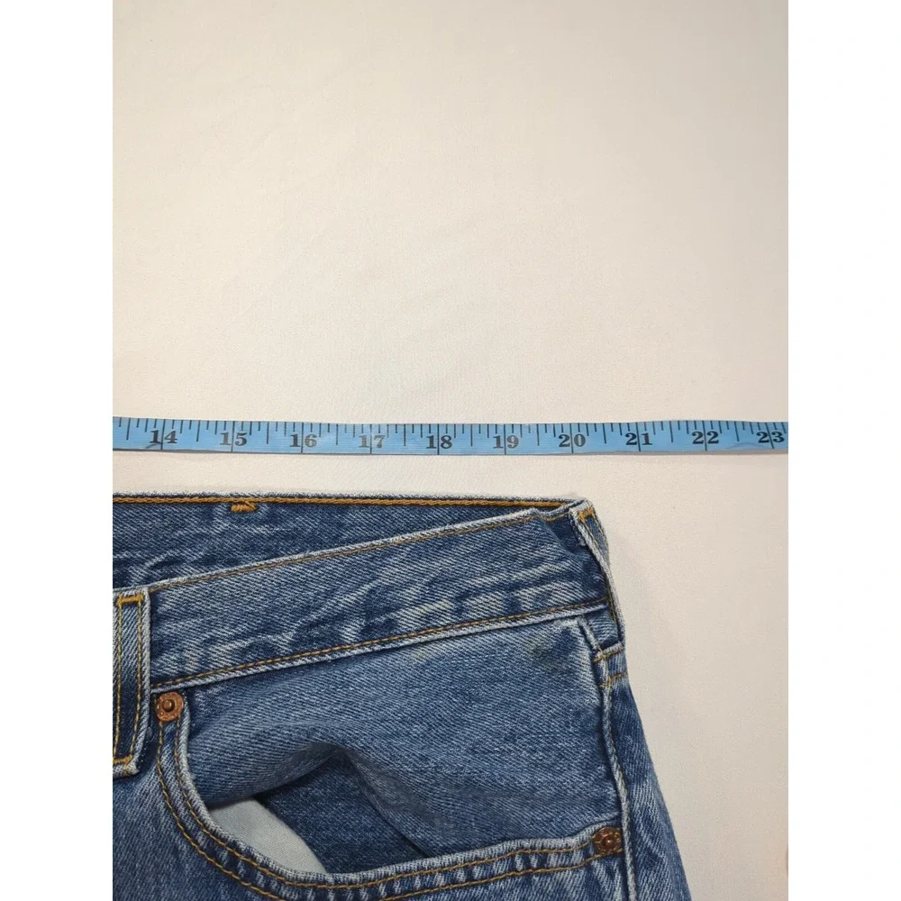 Vintage Levis‎ 501 Button Fly Denim Jeans 42x32 (40x30) 80s 90s pants 3# Button